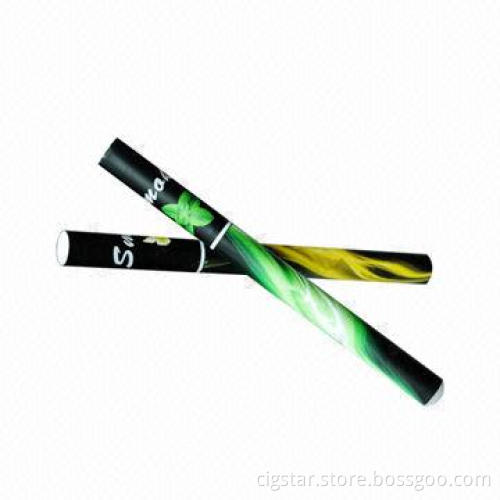 Rainbow E-cigarettes with Steel Body, 500 Puffs, 280mAh Capacity, OEM Orders Welcomed